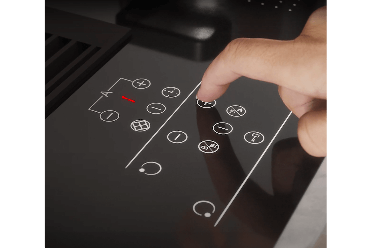 Culina 77cm Induction Hob with Downdraft Extraction | ICONFLEX75DD-2