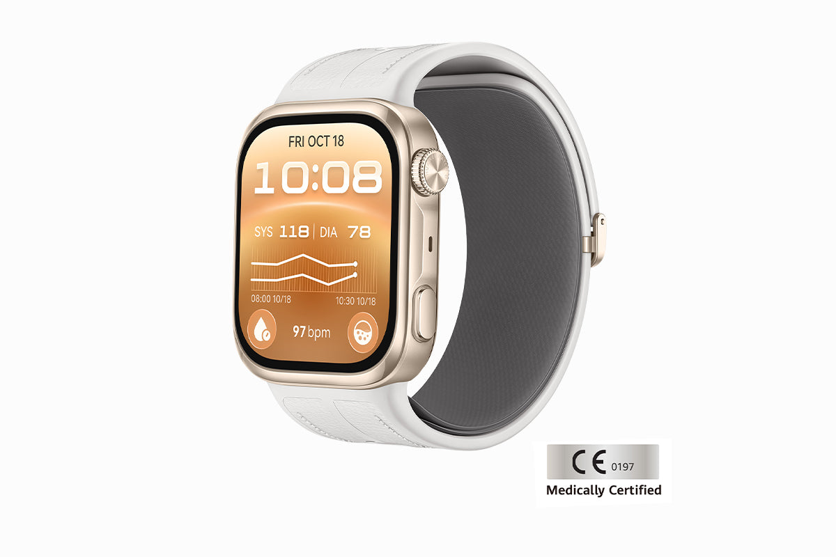 Huawei D3 Watch | 41mm | White/Gold