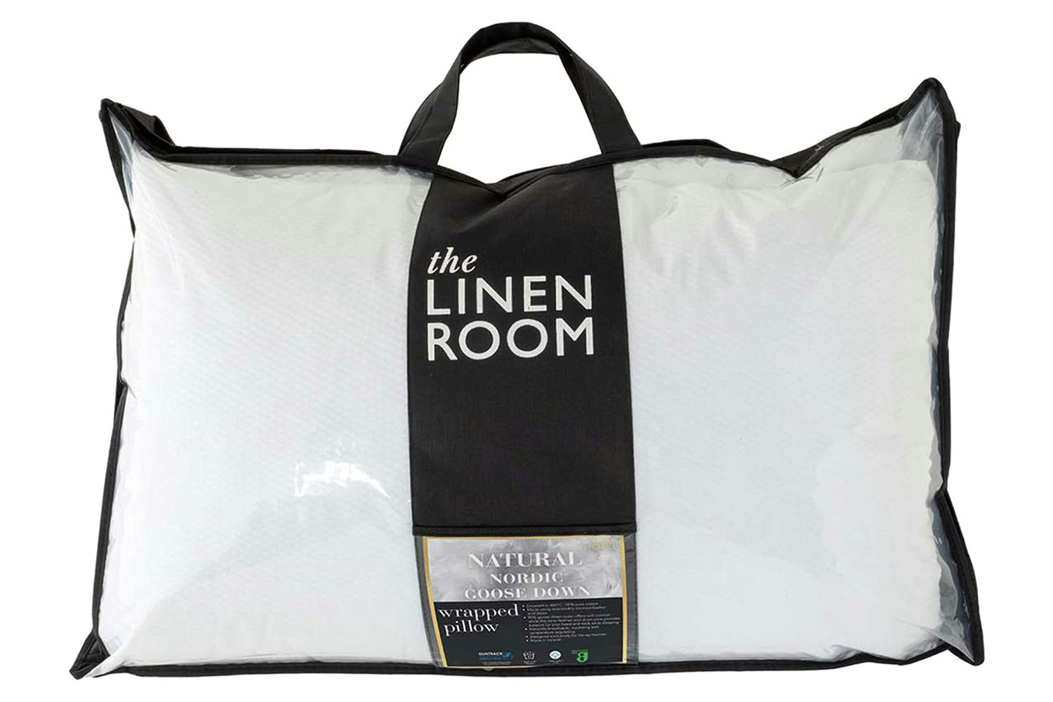 The Linen Room | Nordic Goose Down & Feather Wrapped Pillow