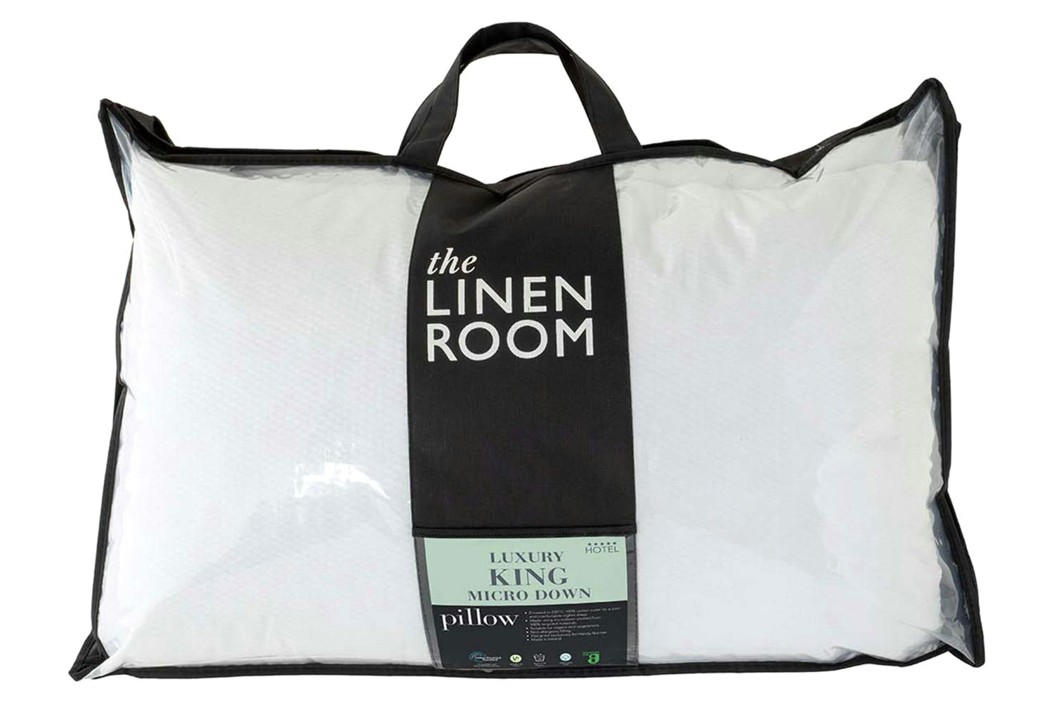 The Linen Room | Luxury Microdown King Pillow