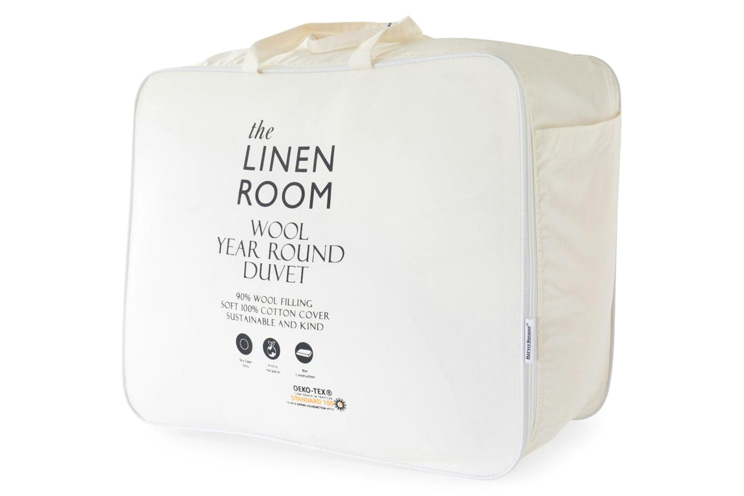 The Linen Room | Finesse 4.5 Tog Wool Duvet | King-2