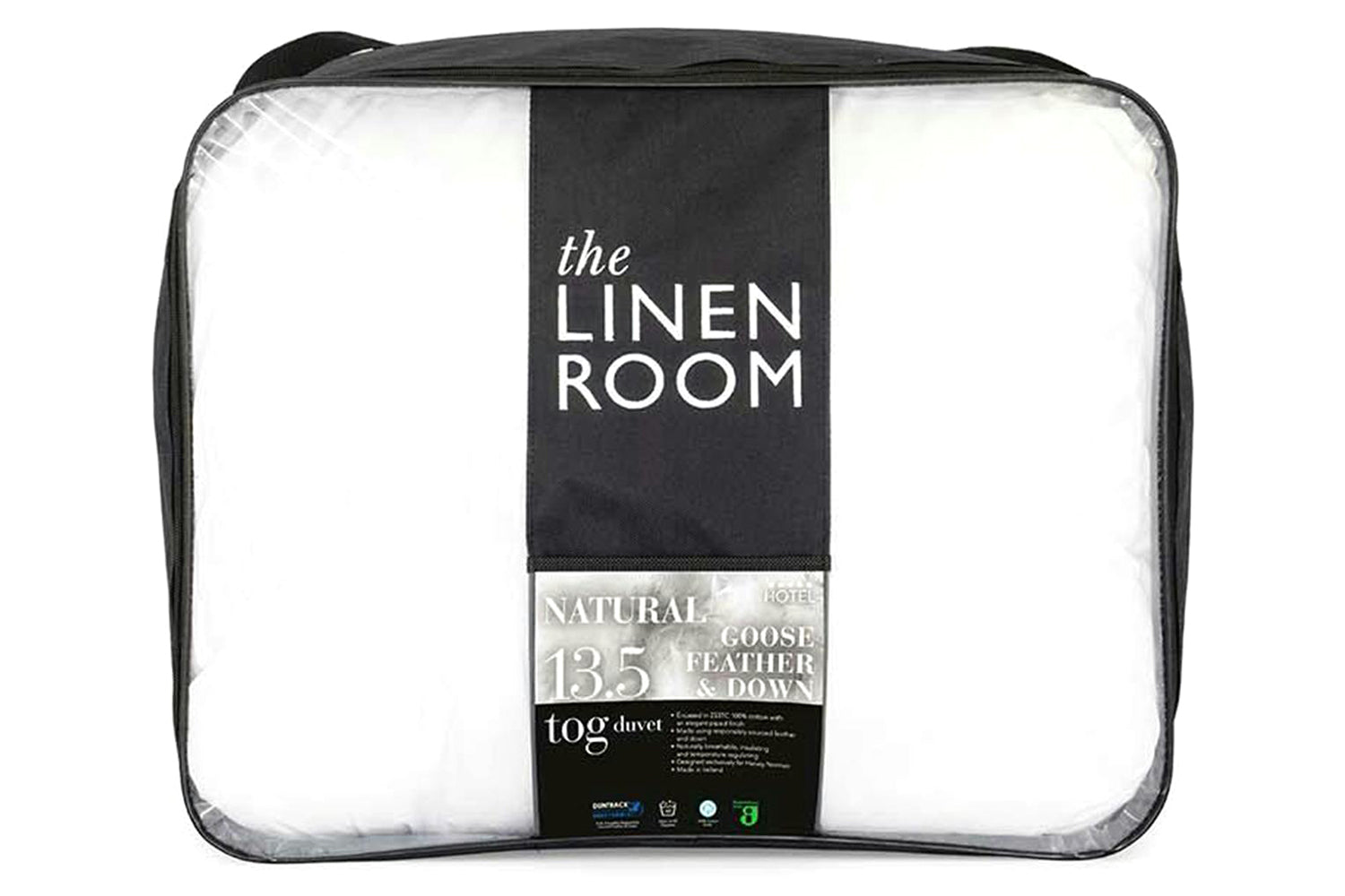 The Linen Room | Natural Goose Feather & Down 13.5 Tog Duvet | Double