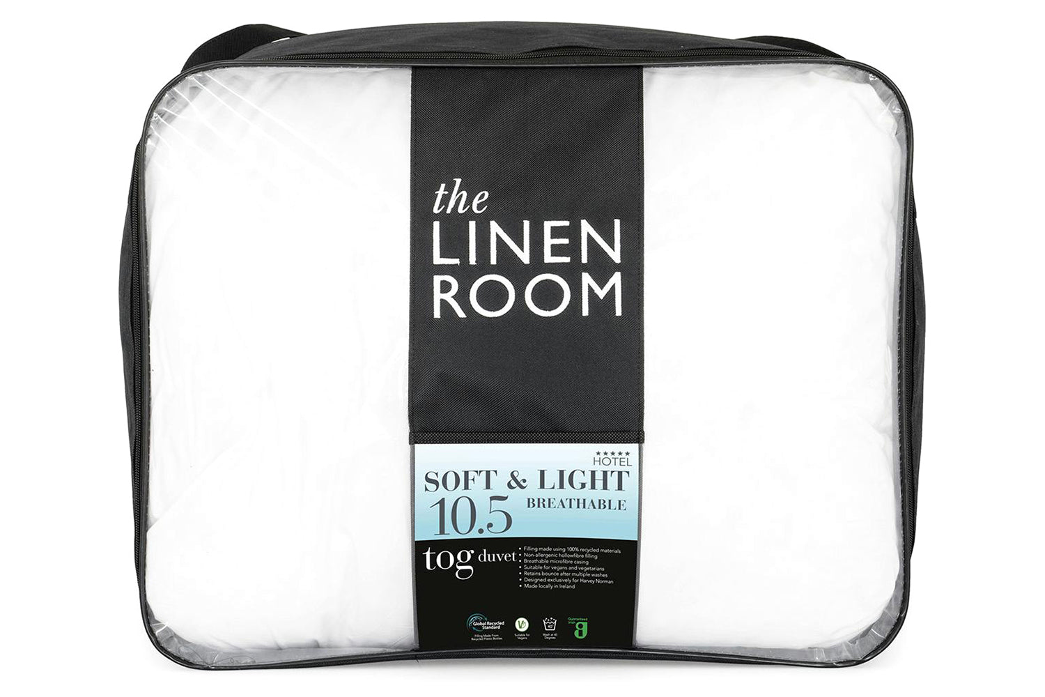The Linen Room | Soft & Light 10.5 Tog Duvet | Super King