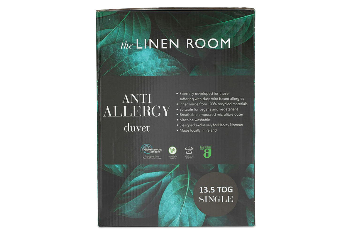 The Linen Room | Botanical Anti Allergy 13.5 Tog Duvet | Double-3