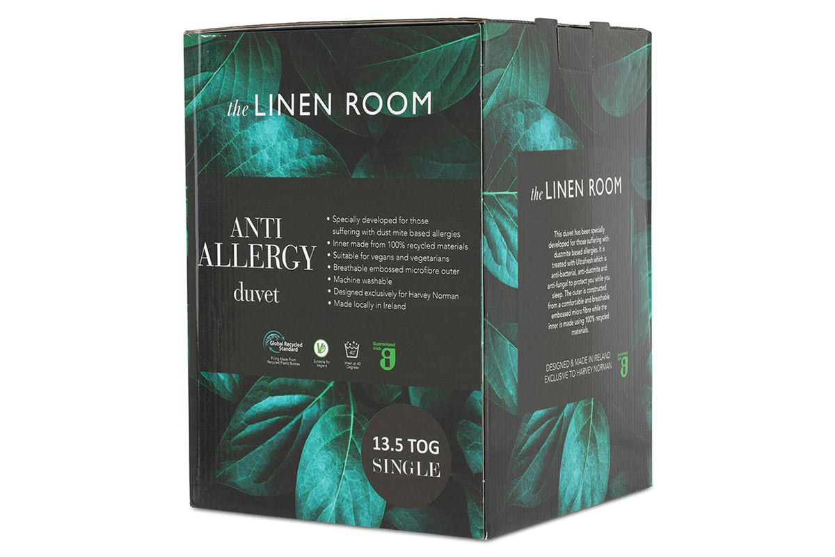 The Linen Room | Botanical Anti Allergy 13.5 Tog Duvet | Double-6