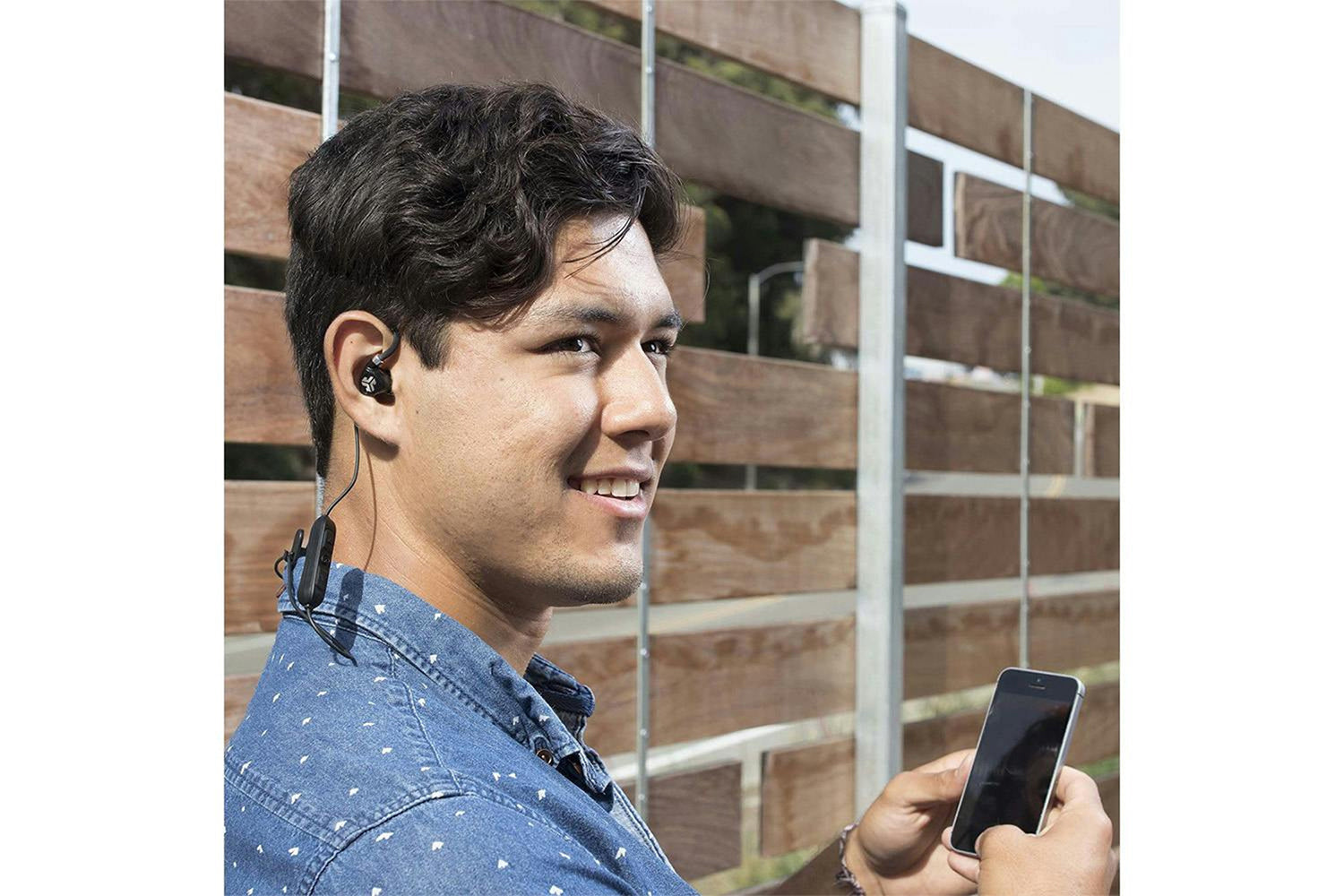 JLab Fit Sport 2.0 In-Ear Wireless Earbuds | Black-5