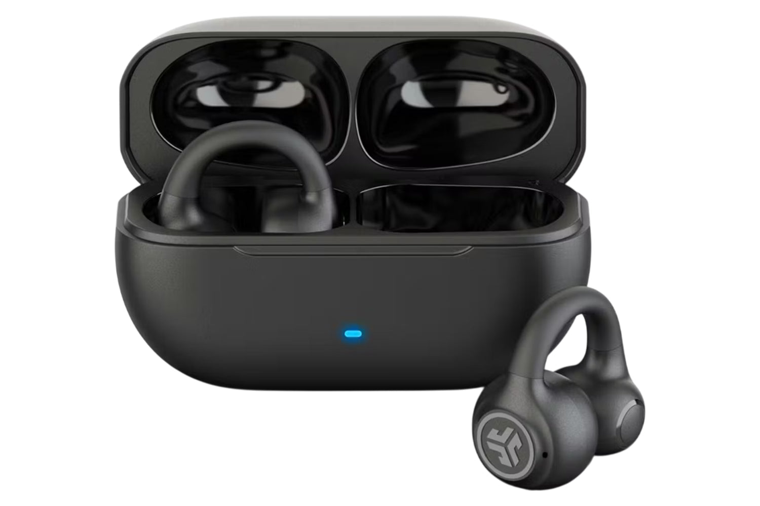 JLab Flex Open Wireless Earbuds | Black