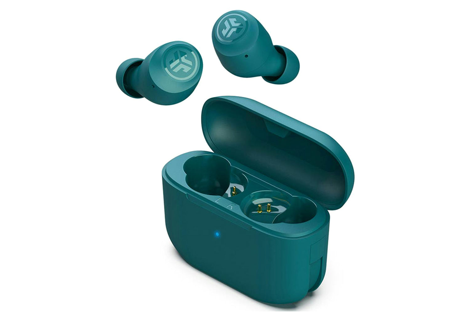 JLab Go Air Pop True Wireless Earbuds | Teal-3