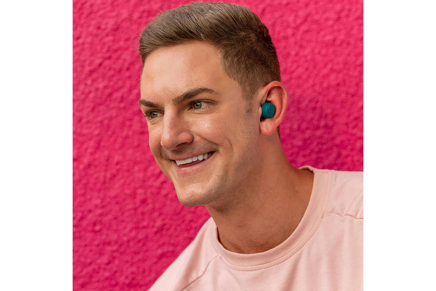 JLab Go Air Pop True Wireless Earbuds | Teal-7