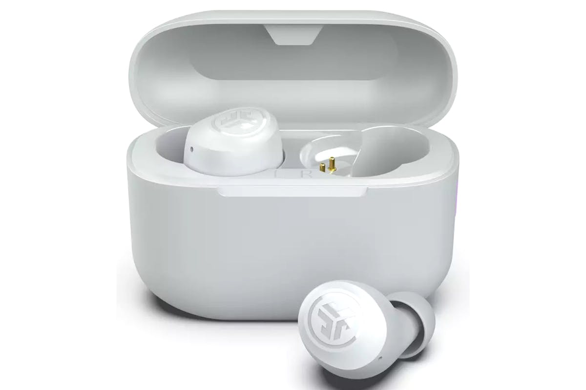 JLab Go Air Pop True Wireless Earbuds | White-2