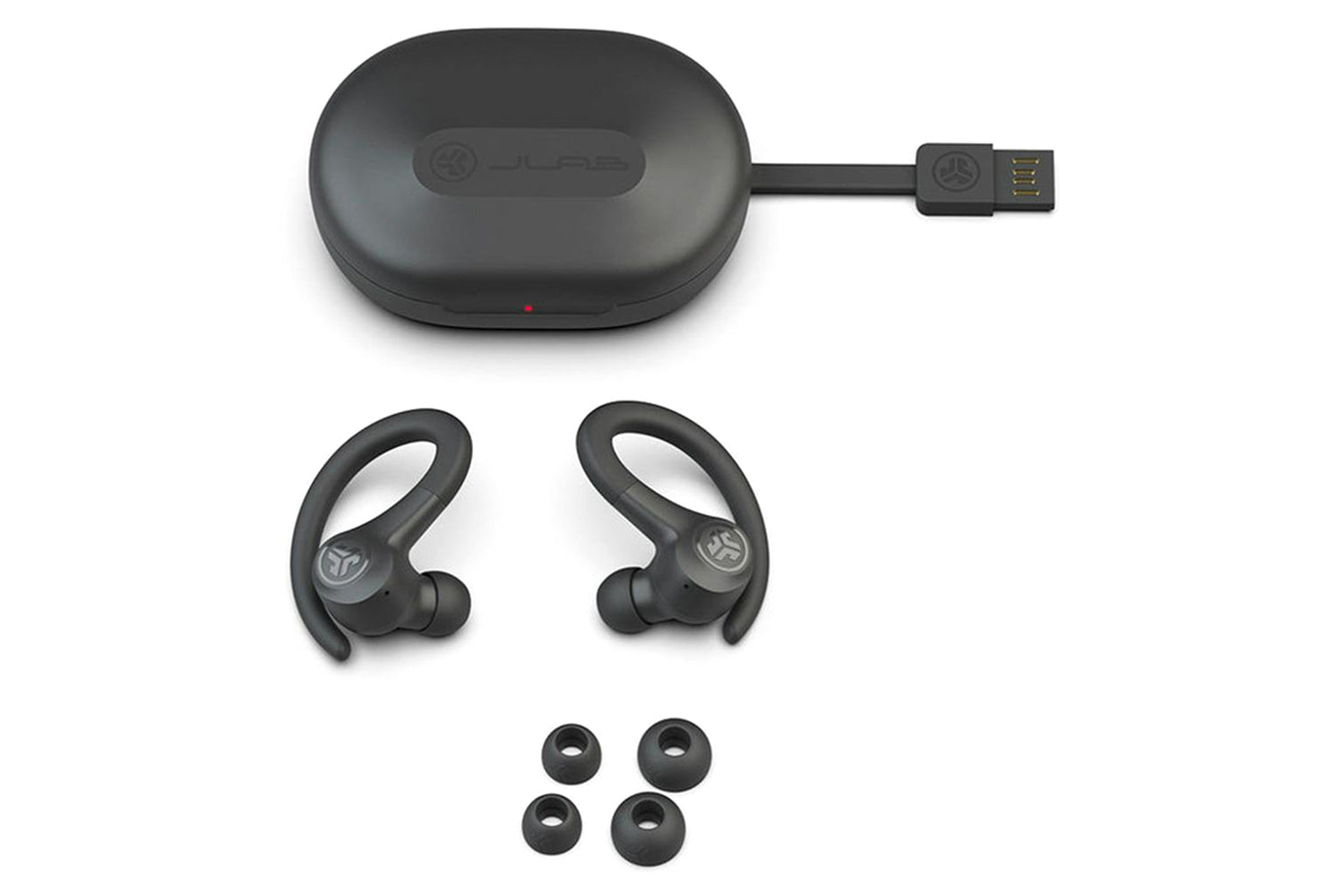 JLab Go Air Sport True Wireless Earbuds | Graphite-7