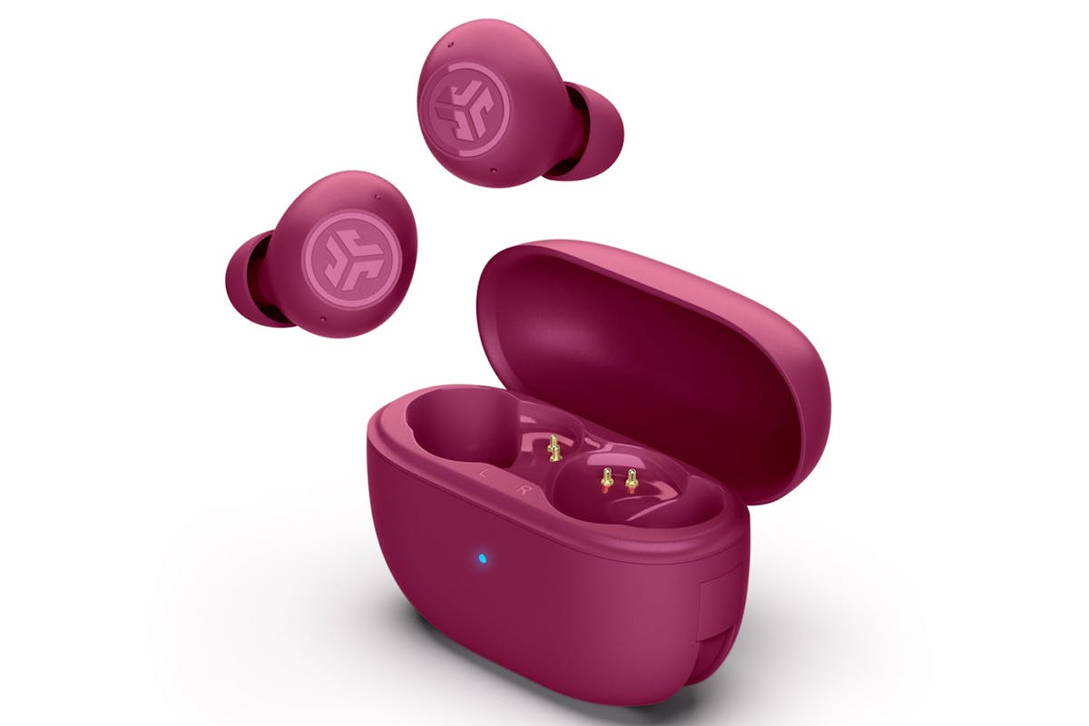 JLab Go Pop ANC True Wireless Earbuds | Fuchsia-3