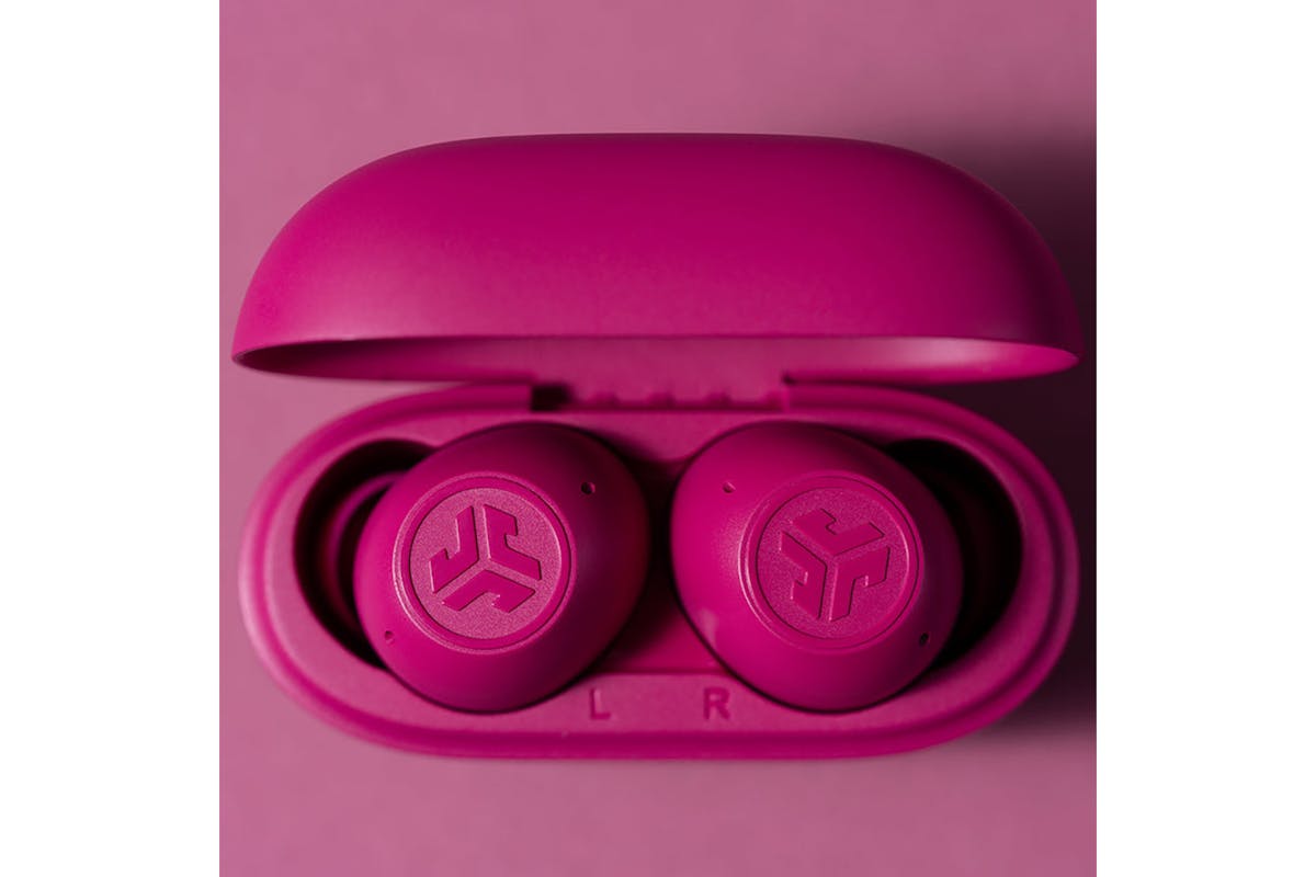 JLab Go Pop ANC True Wireless Earbuds | Fuchsia-5