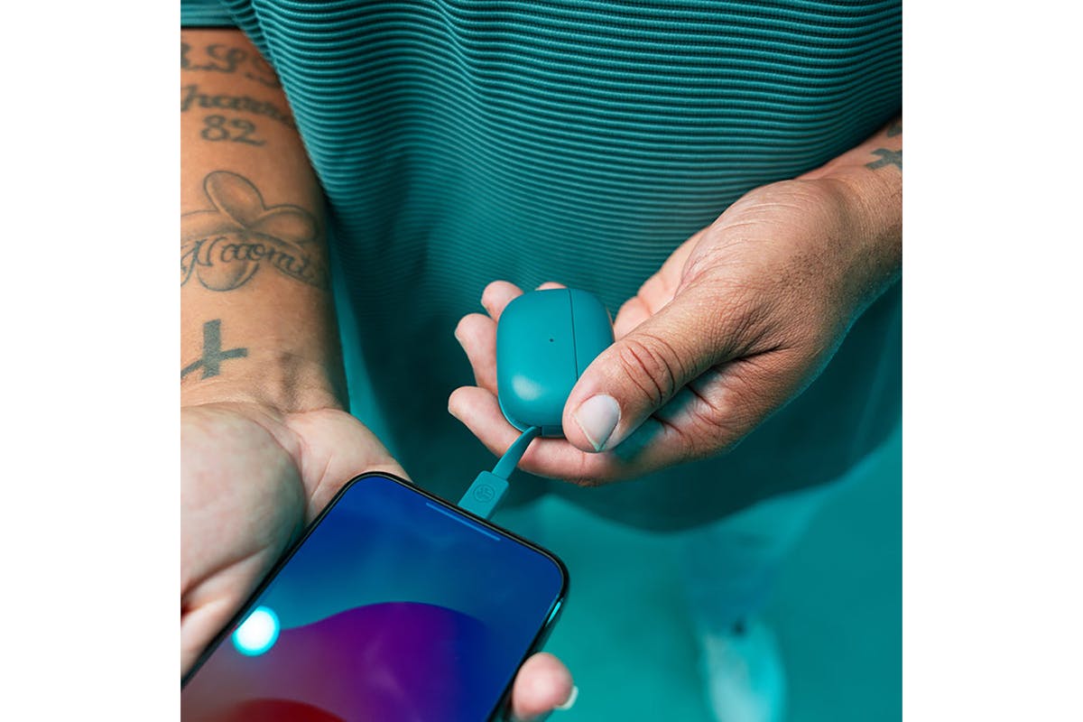 JLab Go Pop ANC True Wireless Earbuds | Teal-5