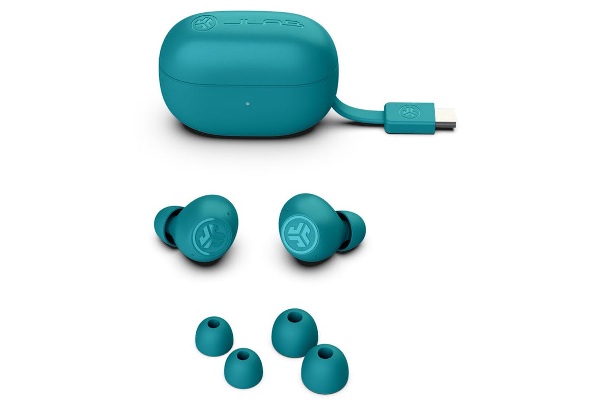 JLab Go Pop ANC True Wireless Earbuds | Teal-6