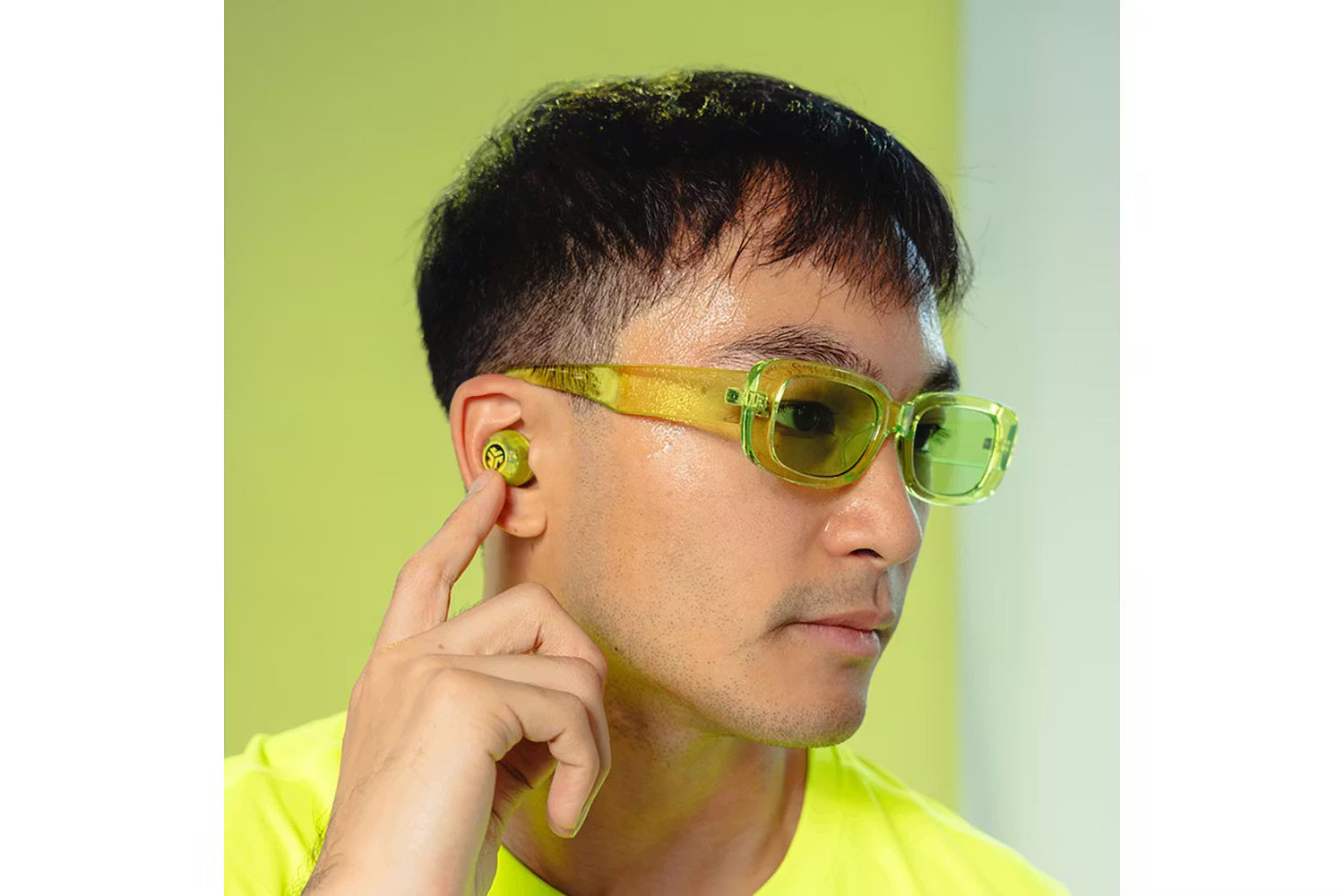 JLab Go Pop ANC True Wireless Earbuds | Green-4