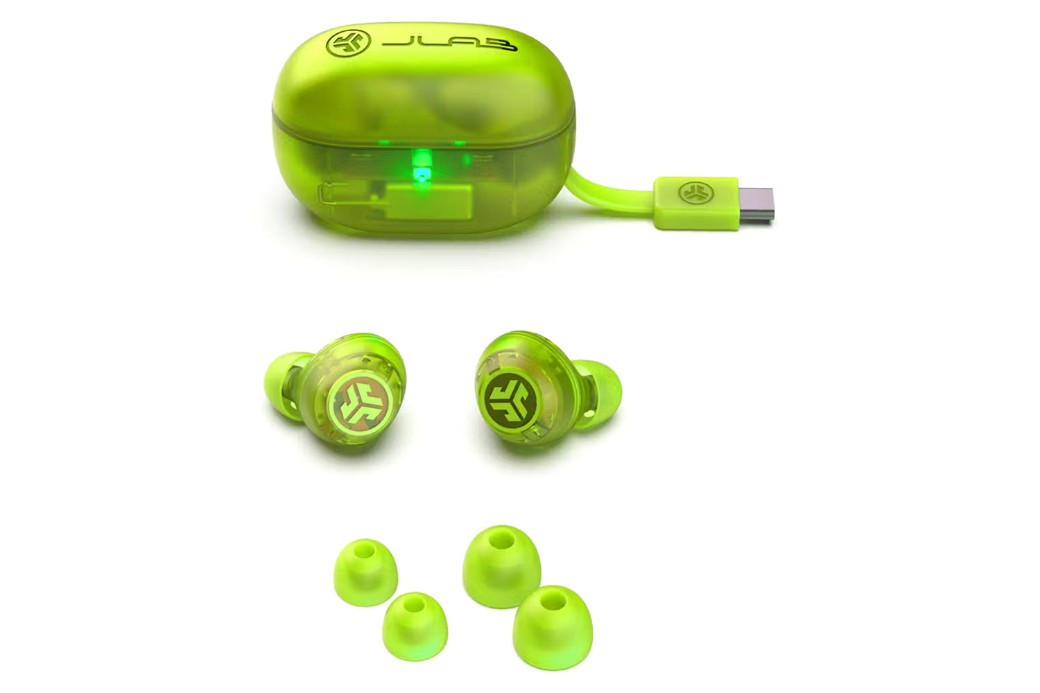JLab Go Pop ANC True Wireless Earbuds | Green-6