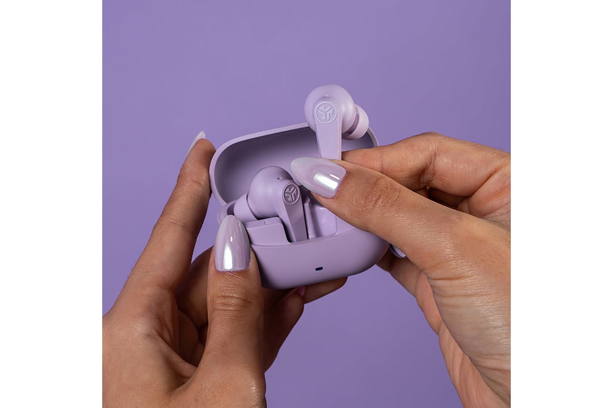 JLab Go Pods ANC True Wireless Earbuds | Lilac-4