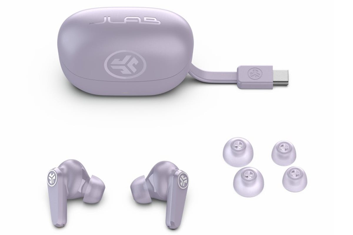 JLab Go Pods ANC True Wireless Earbuds | Lilac-8