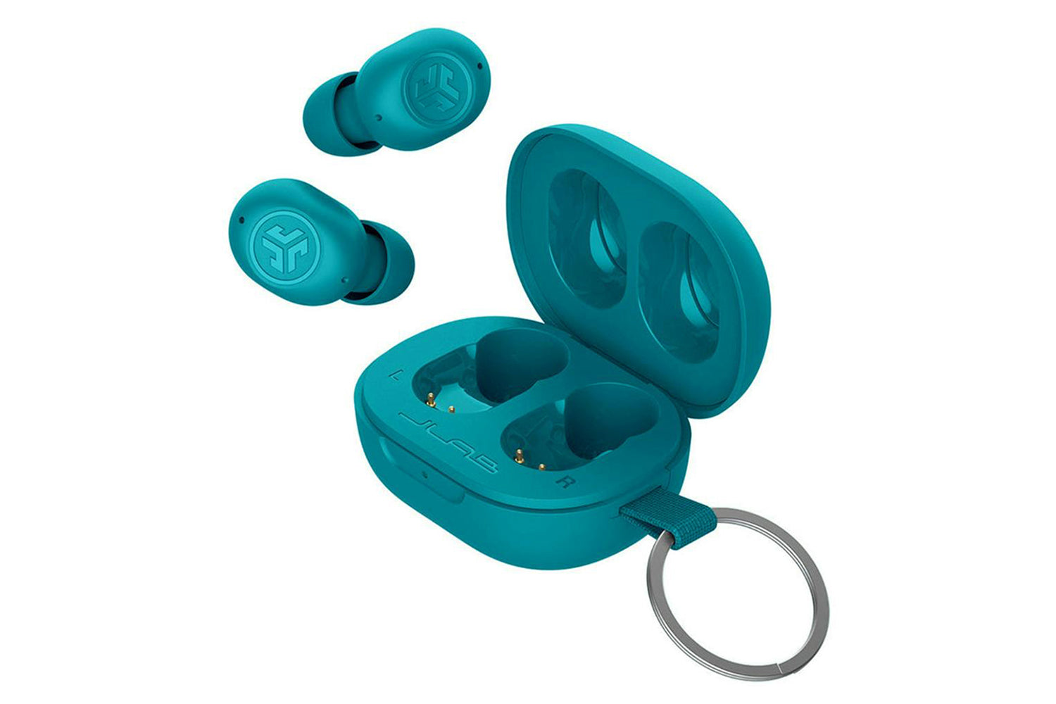 JLab JBuds Mini True Wireless Earbuds | Aqua-3