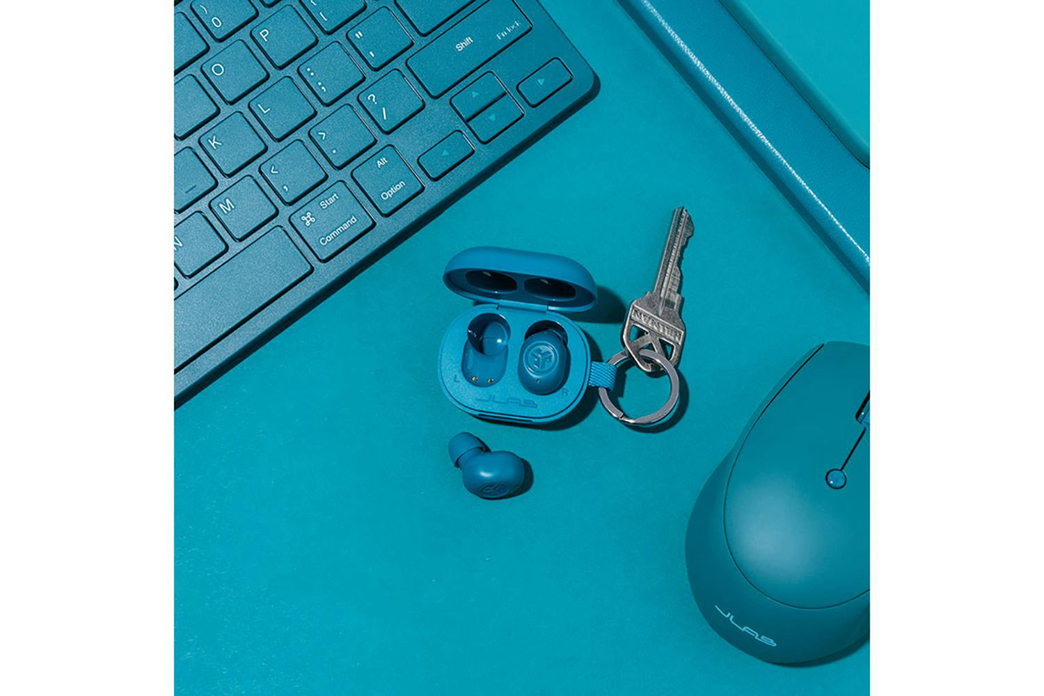 JLab JBuds Mini True Wireless Earbuds | Aqua-4