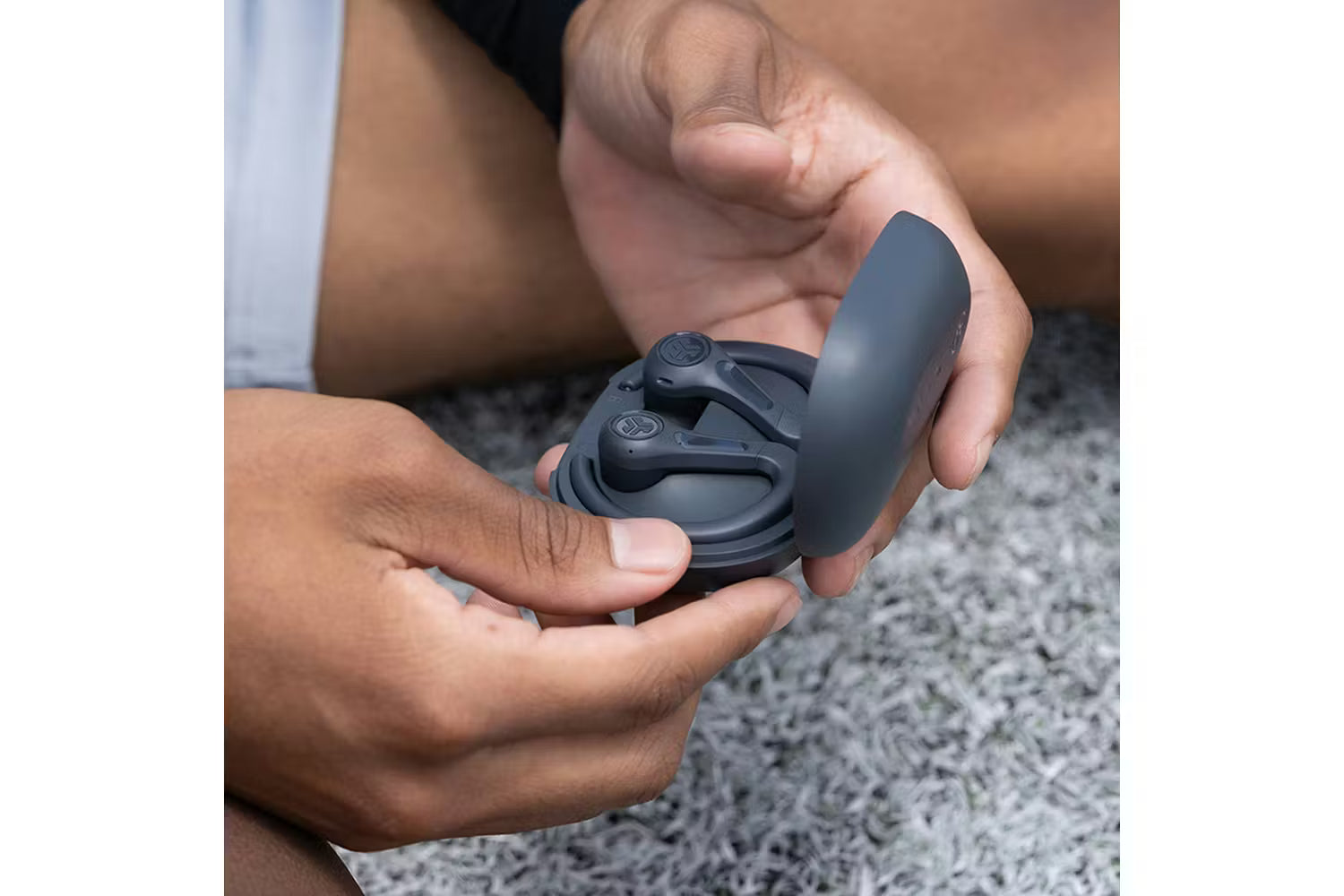 JLab JBuds Sport ANC 4 True Wireless Earbuds | Graphite-7