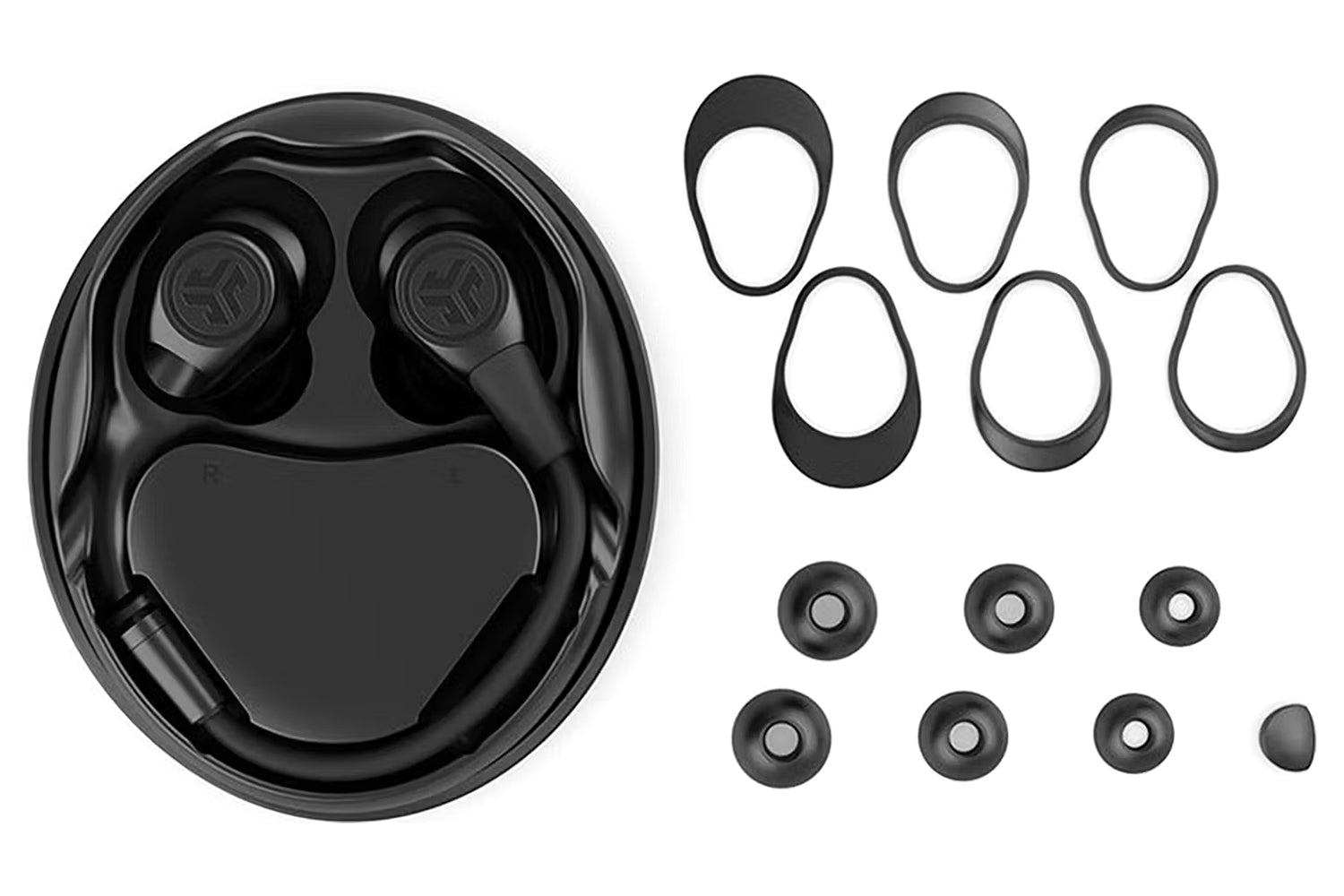 JLab Work Buds Wireless Earbuds with Boom Mic-7