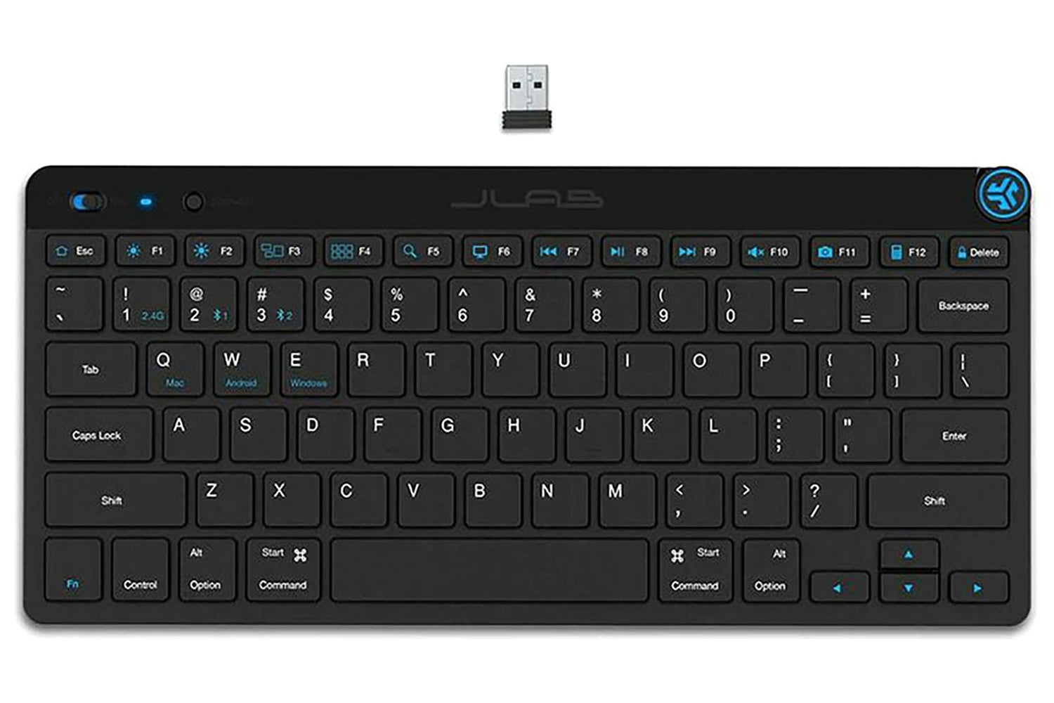 JLab Go Wireless Keyboard | Black-4