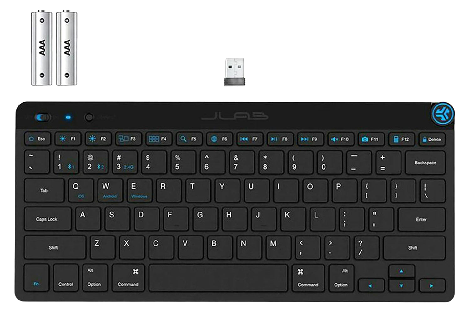 JLab Go Wireless Keyboard | Black-5