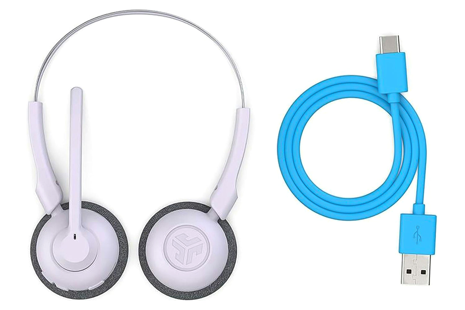 JLab Go Work Pop On-Ear Headset | Lilac-6