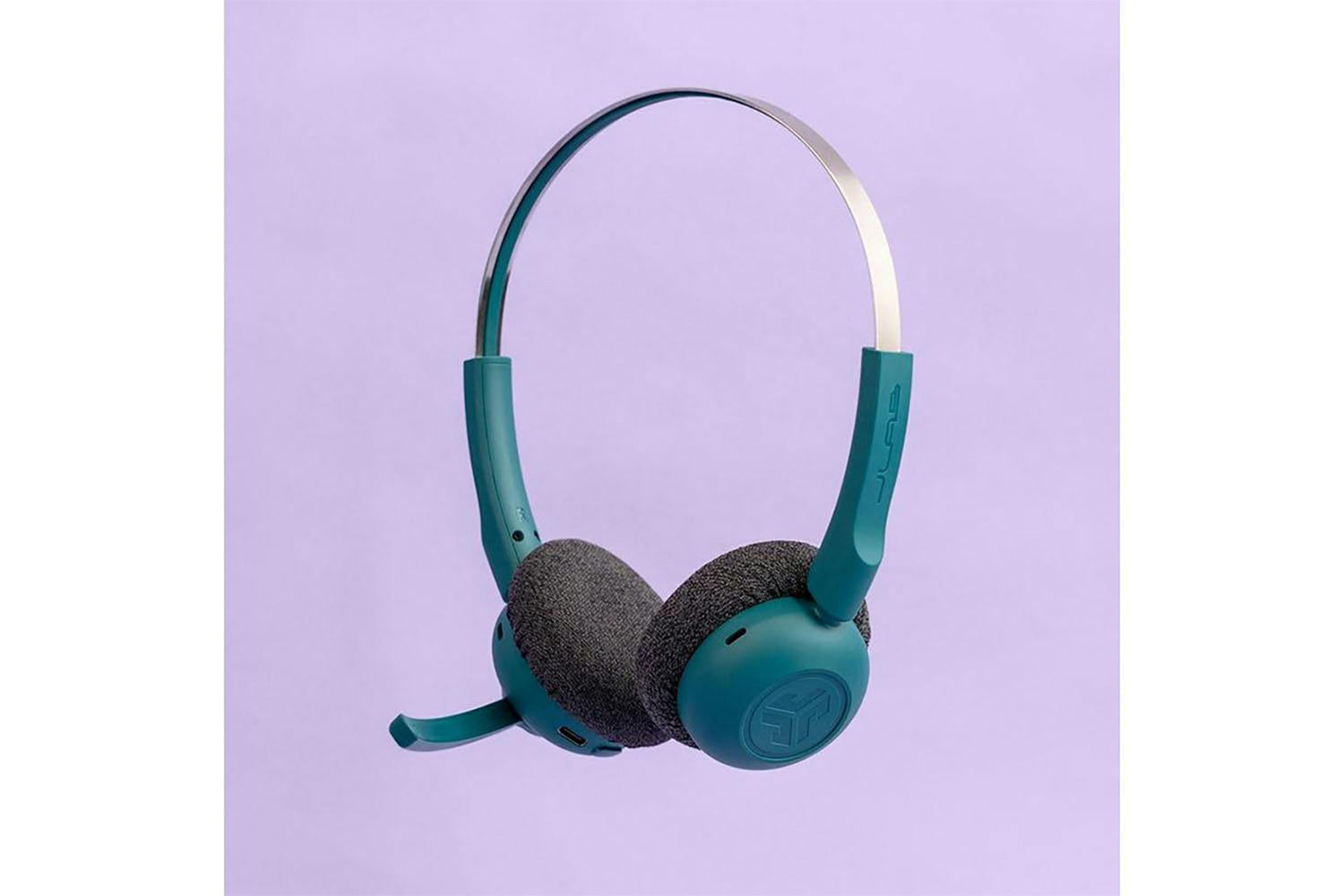 JLab Go Work Pop On-Ear Headset | Teal-8