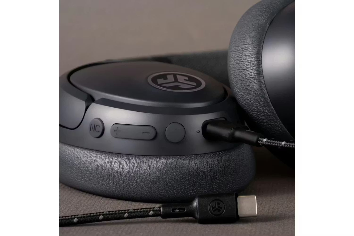 JLab JBuds Lux ANC Wireless Over-ear Headphones | Graphite-8