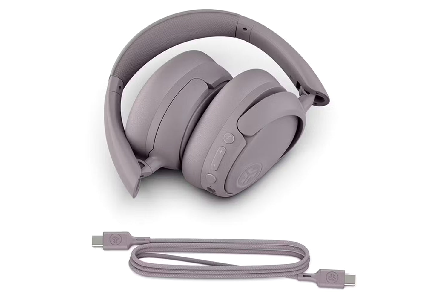 JLab JBuds Lux ANC Wireless Over-ear Headphones | Mauve-12