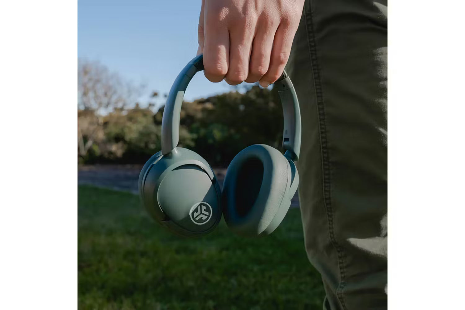 JLab JBuds Lux ANC Wireless Over-ear Headphones | Sage-8