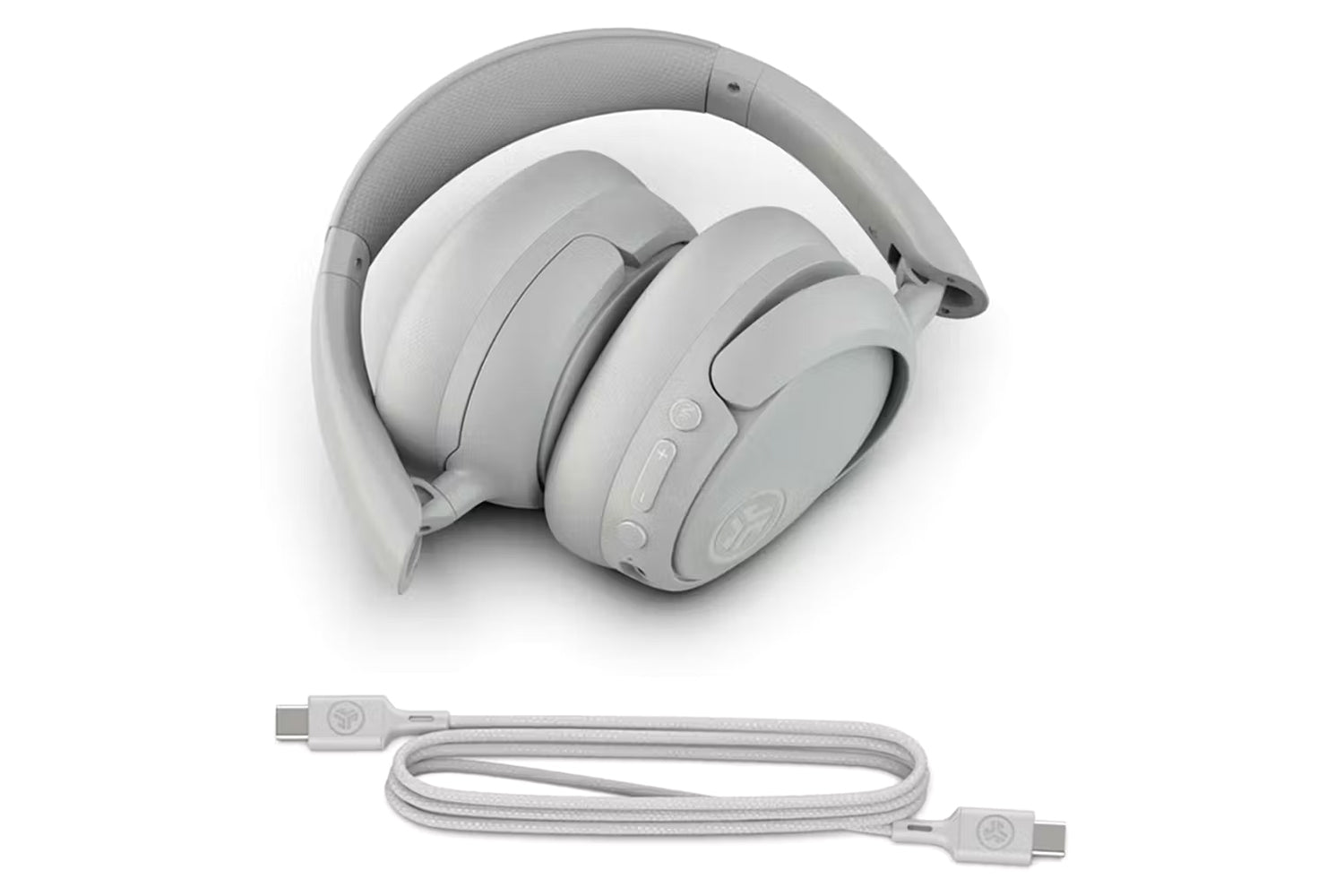 JLab JBuds Lux ANC Wireless Over-ear Headphones | White-11