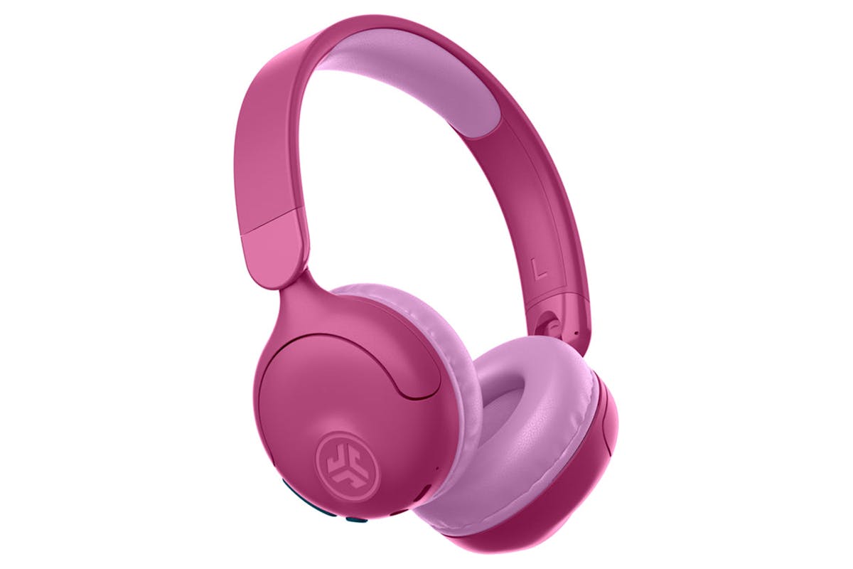JLab Jbuddies Pop 2 In 1 Wireless & Wired Headphones | Pink-2