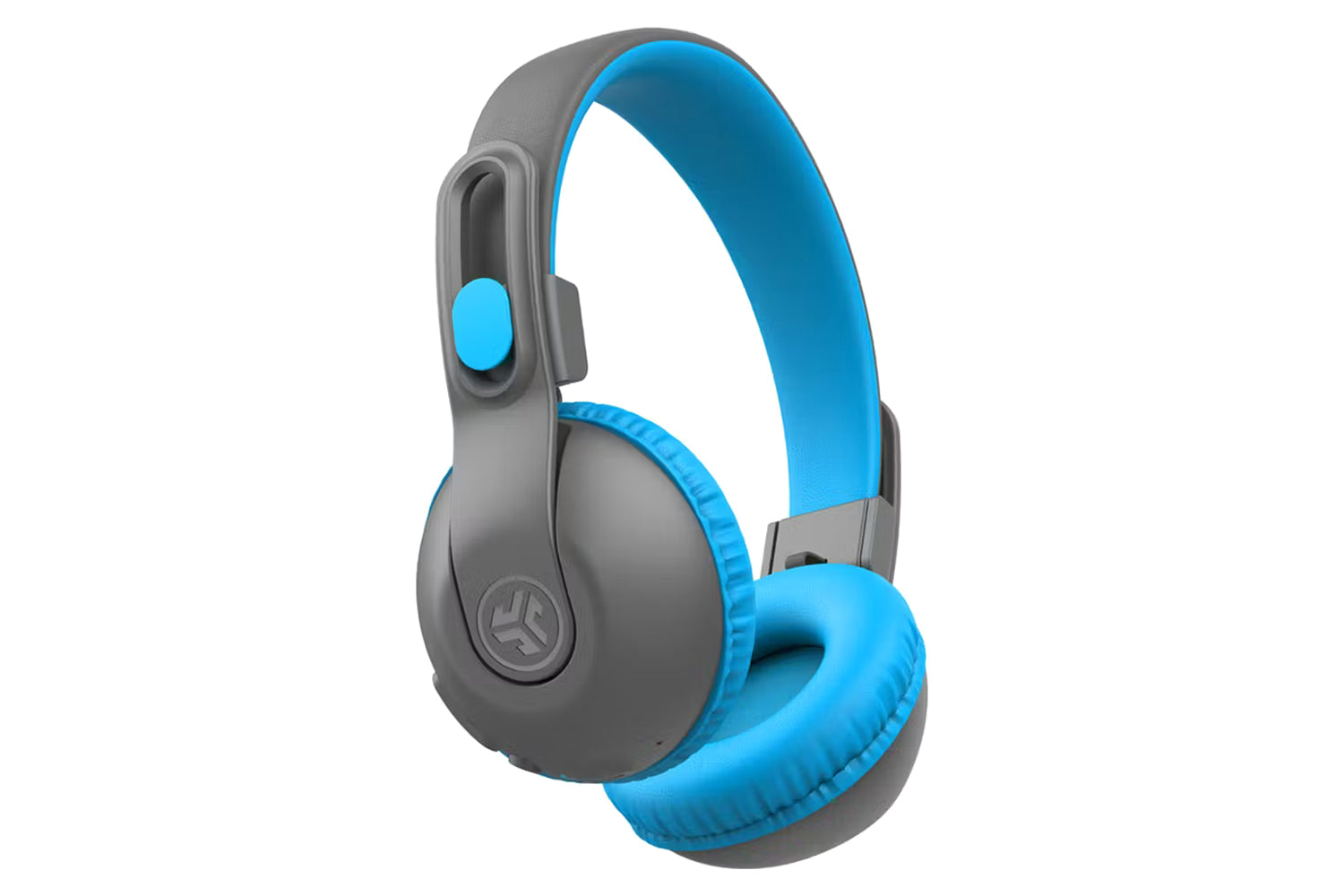 JLab JBuddies Studio 2 Kids On-Ear 2 In 1 Wireless & Wired Headphones | Grey/Blue-5