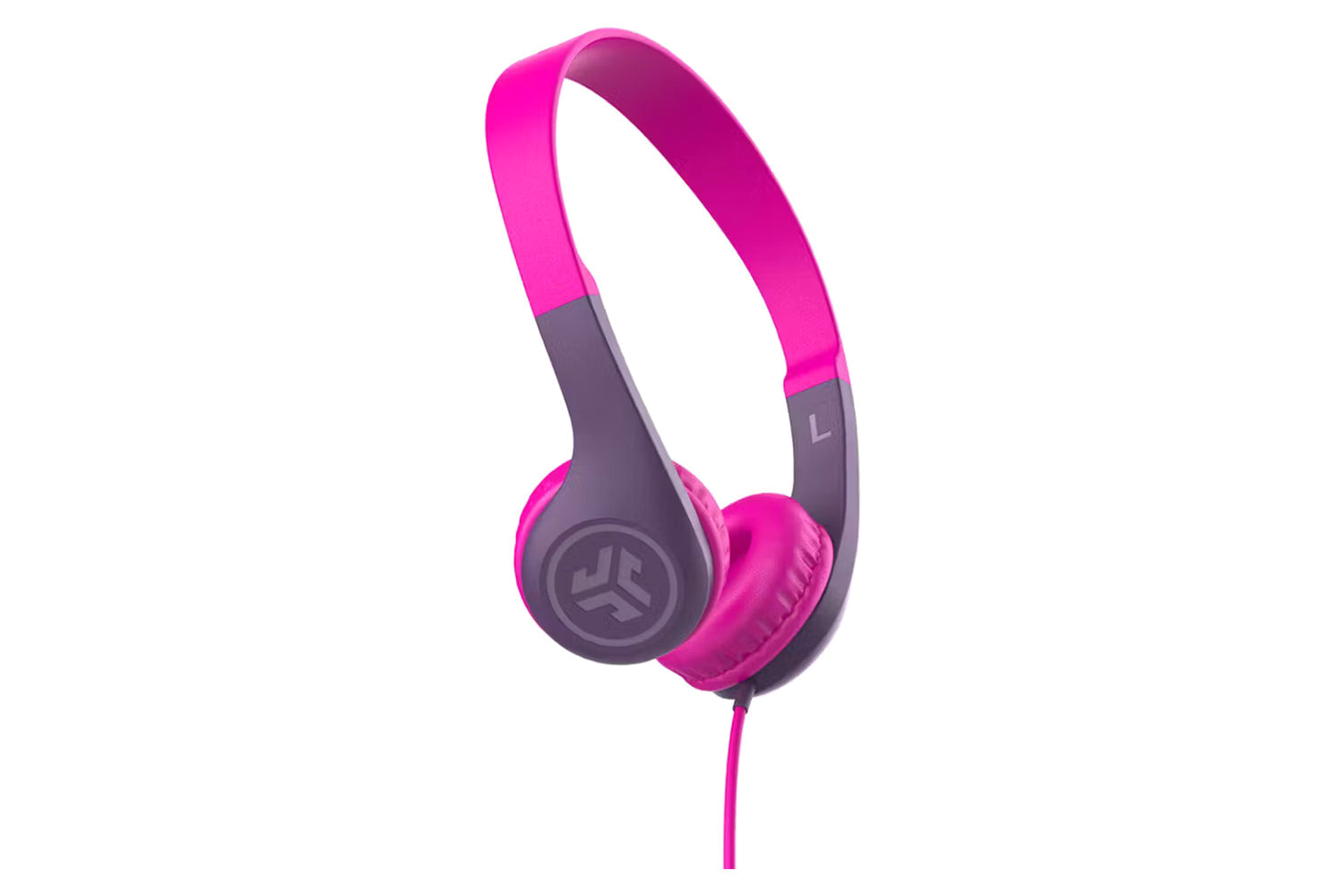JLab JBuddies Pop Kids On-Ear Wired Headphones | Pink-3
