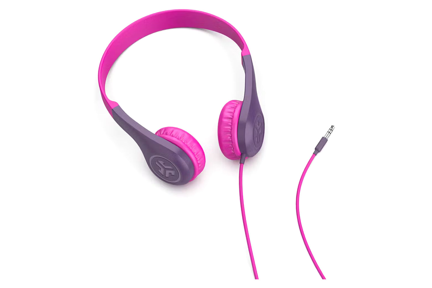 JLab JBuddies Pop Kids On-Ear Wired Headphones | Pink-4