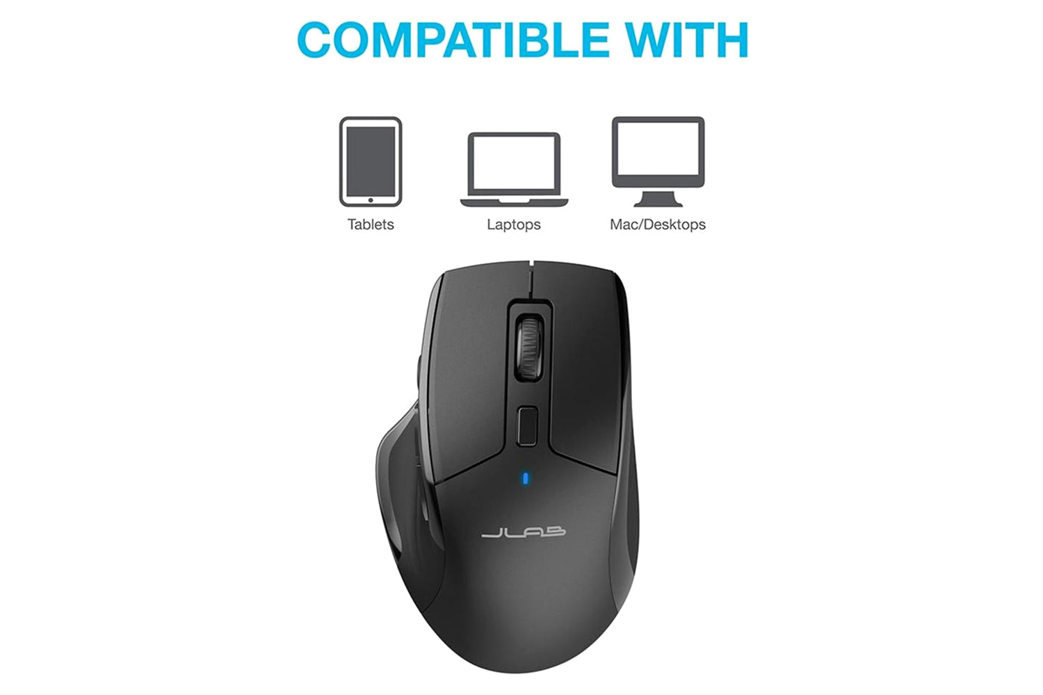 JLab JBuds Wireless Mouse | Black-7