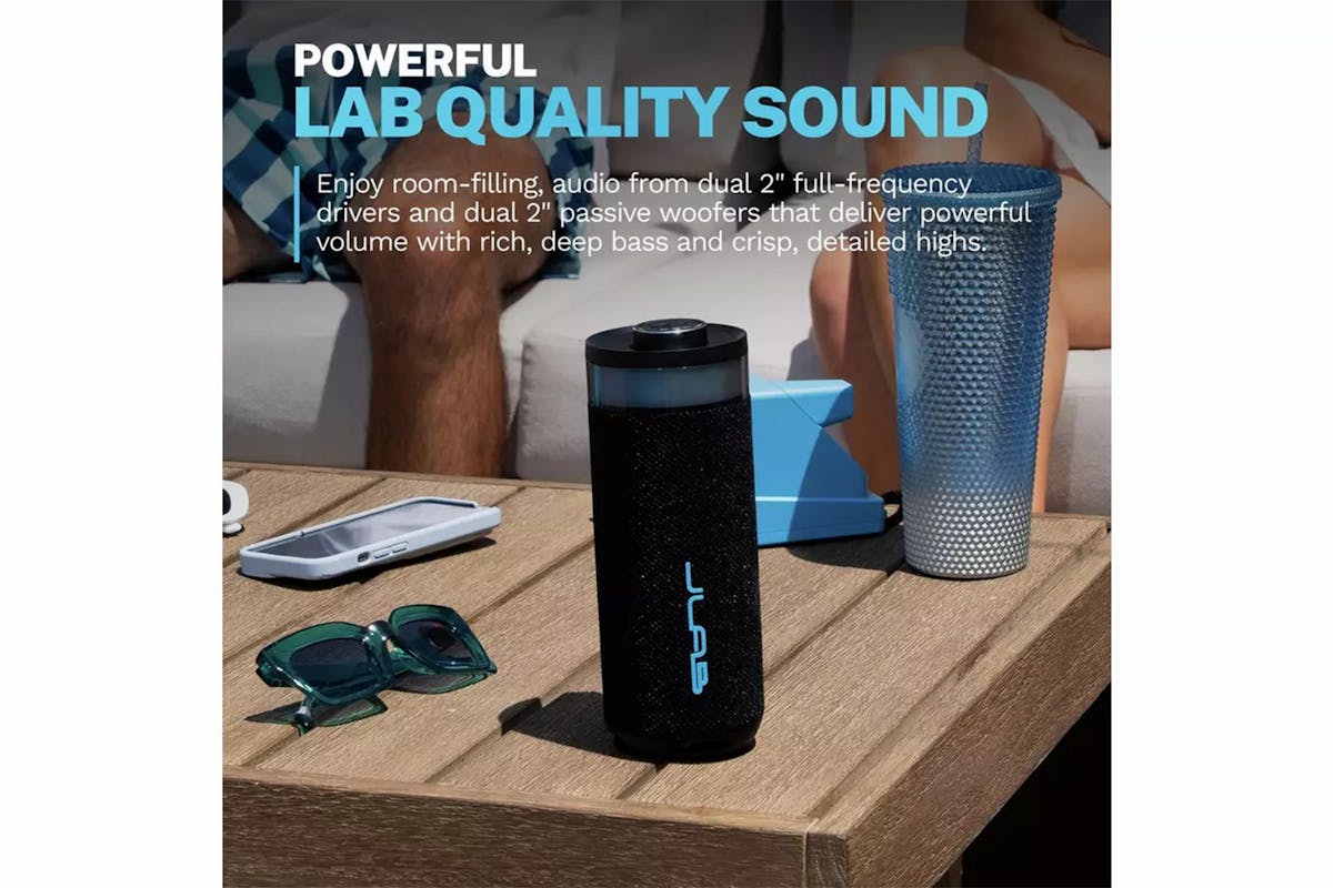 JLab Go Party Portable Bluetooth Speaker | Black-3