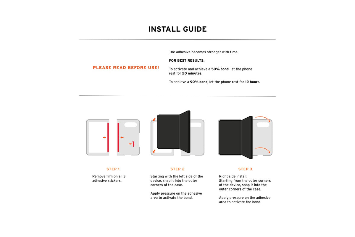 UAG iPhone Duo Fold Plasma Case | Ash Black-5