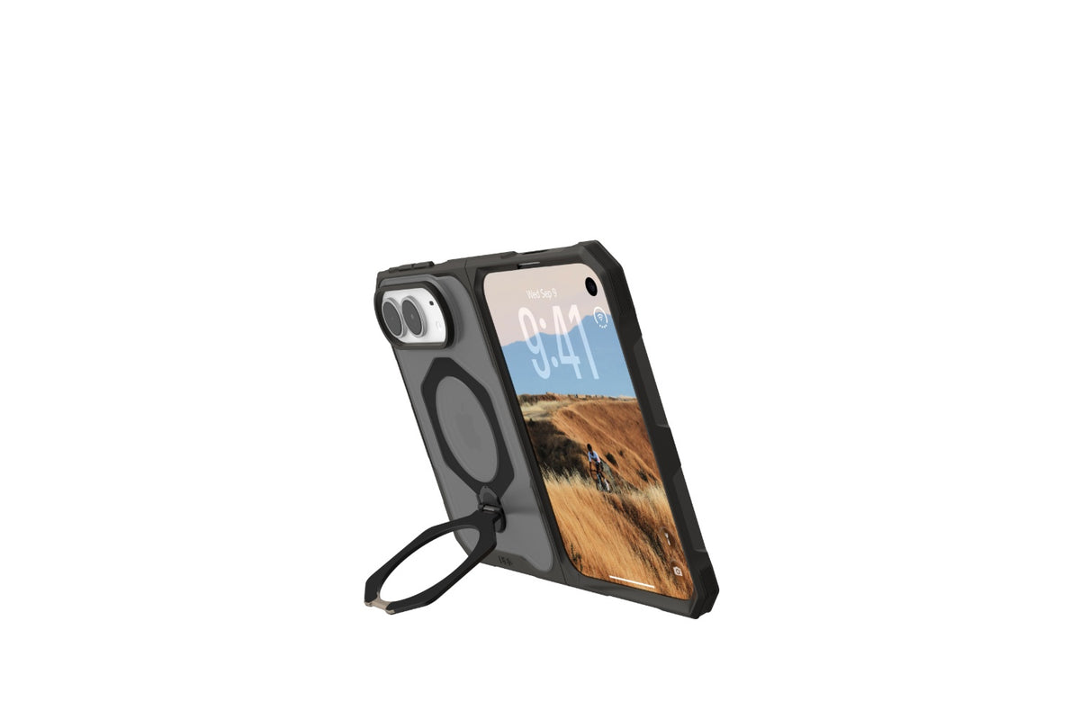 UAG iPhone Duo Fold Plasma Case | Ash Black-3