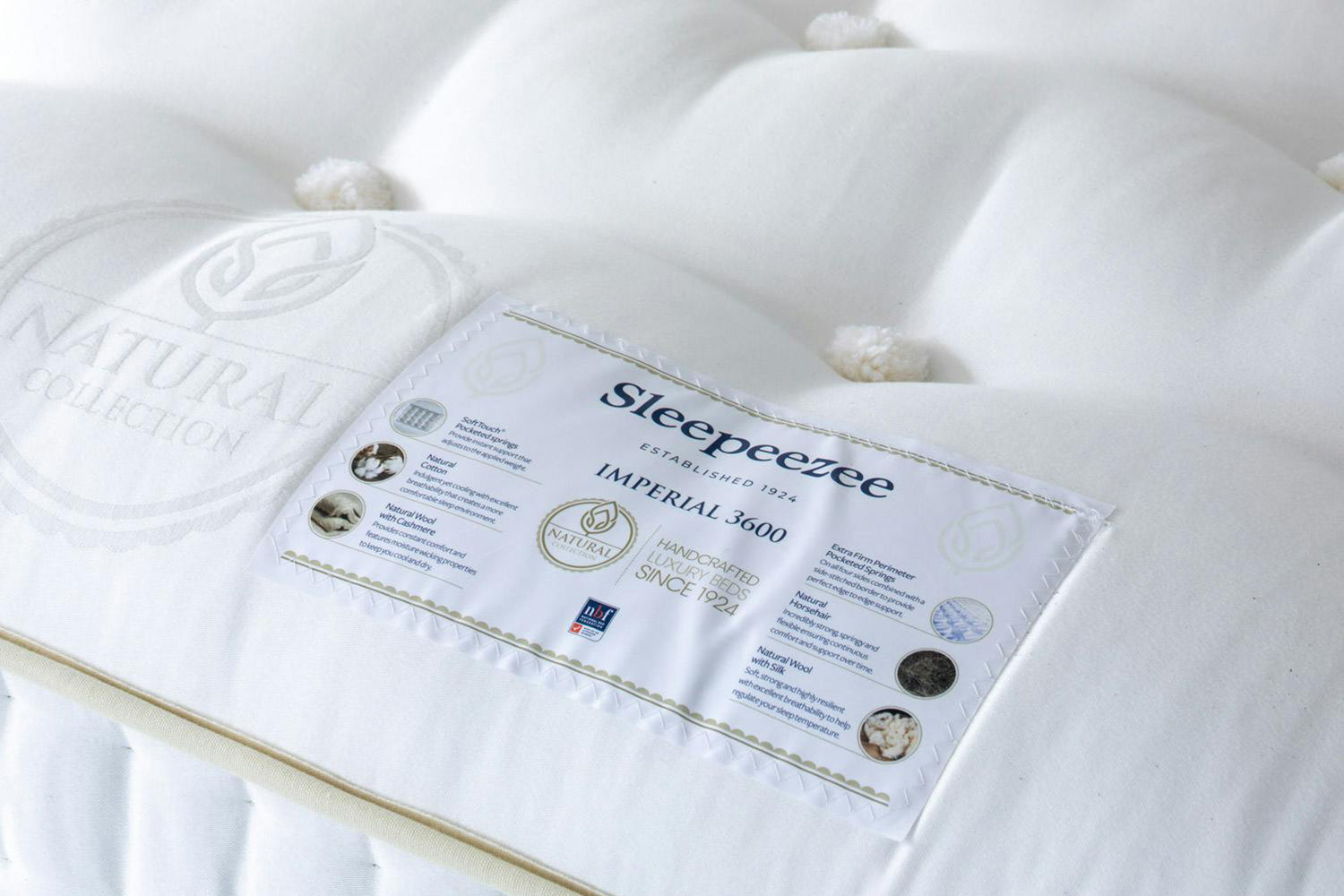 Sleepeezee | New Imperial Mattress | Small Double | 4ft-6