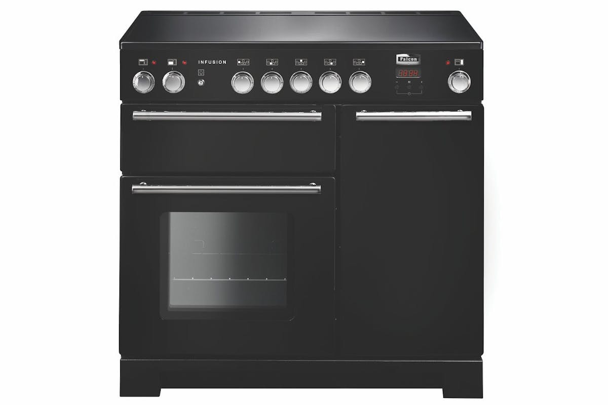 Rangemaster Infusion 90cm Electric Range Cooker | INF90EIBL | Black