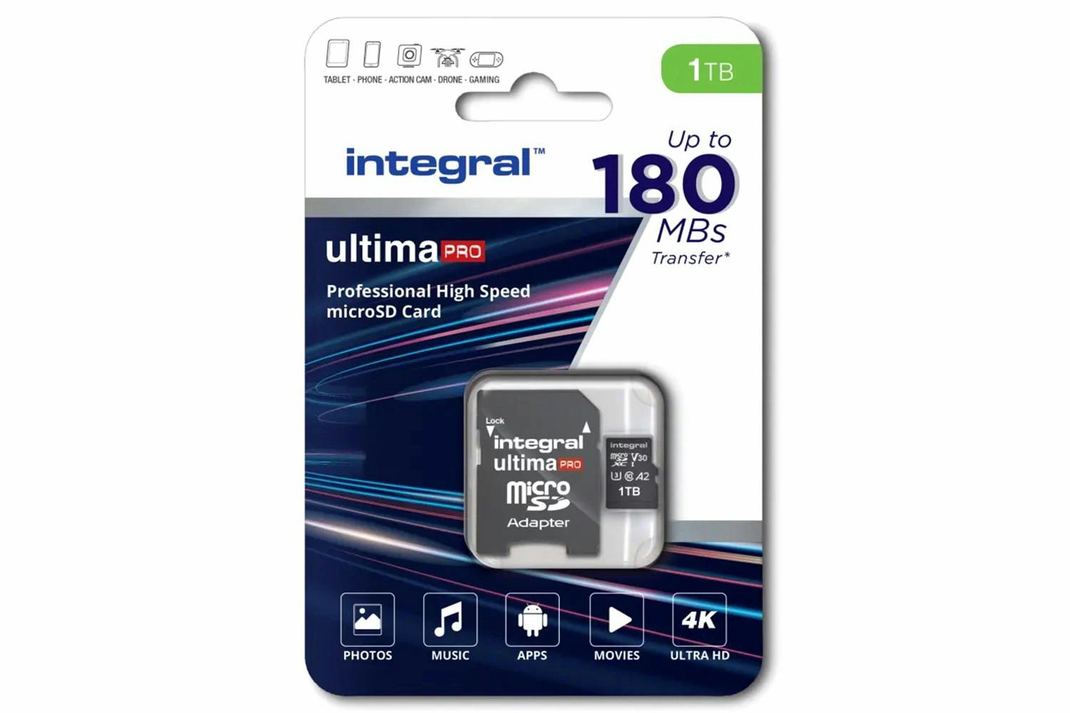 Integral Professional High Speed MICROSDXC Memory Card | 1 TB