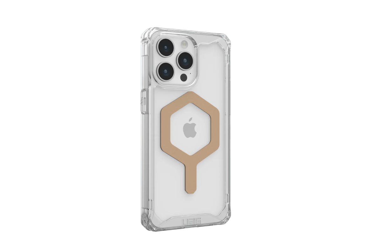UAG Pylo for Magsafe iPhone 15 Pro Max Case | Ice/Gold-6