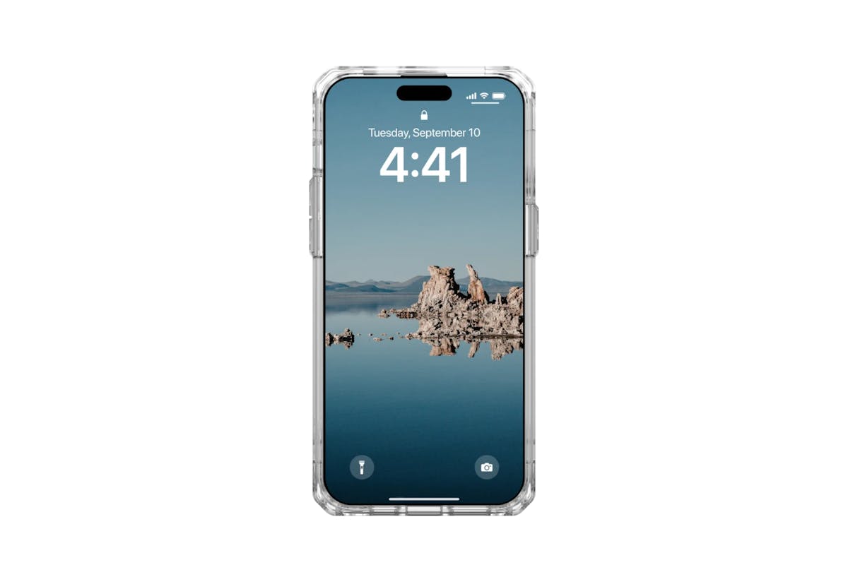 UAG Pylo for Magsafe iPhone 15 Pro Max Case | Ice/Gold-7