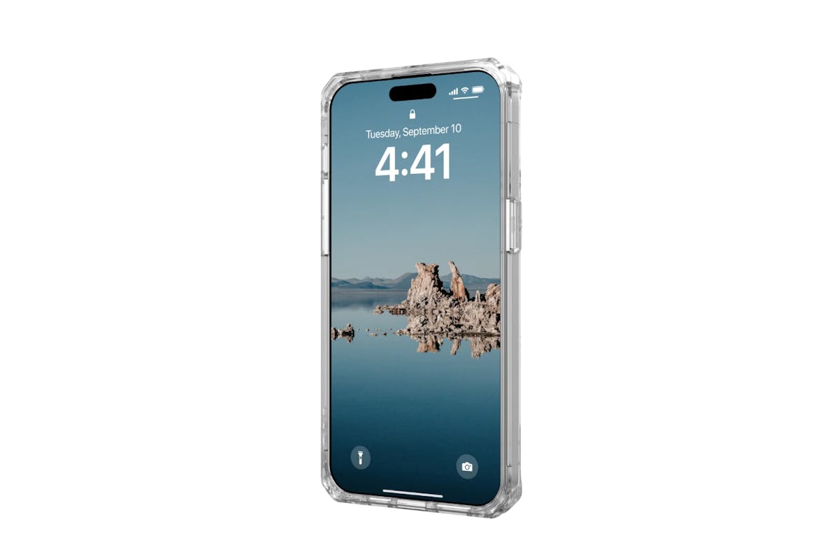 UAG Pylo for Magsafe iPhone 15 Pro Max Case | Ice/Gold-8