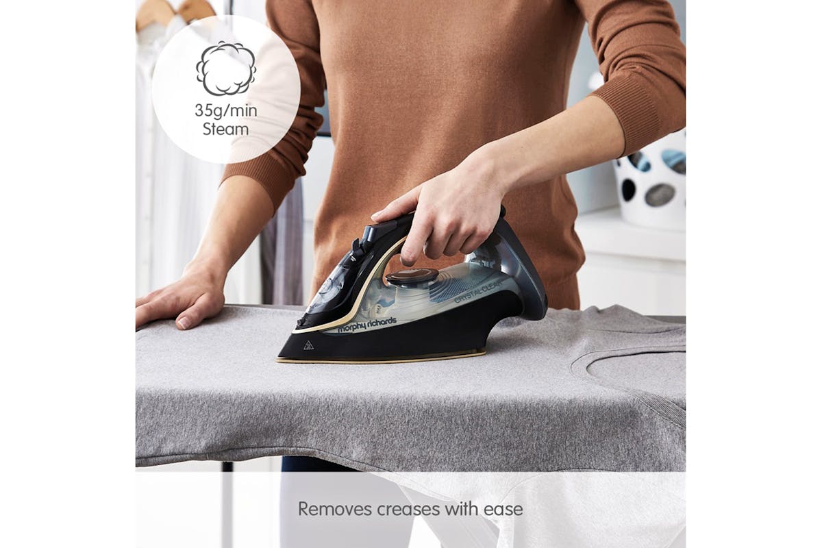 Morphy Richards 2400W Crystal Clear Steam Iron | 300302 | Gold-2